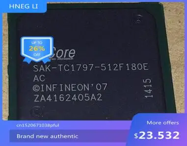 

IC new original SAK-TC1797-512F180EAC SAK-TC1797-512F180E AC SAK-TC1797 416-BBGA Free Shipping