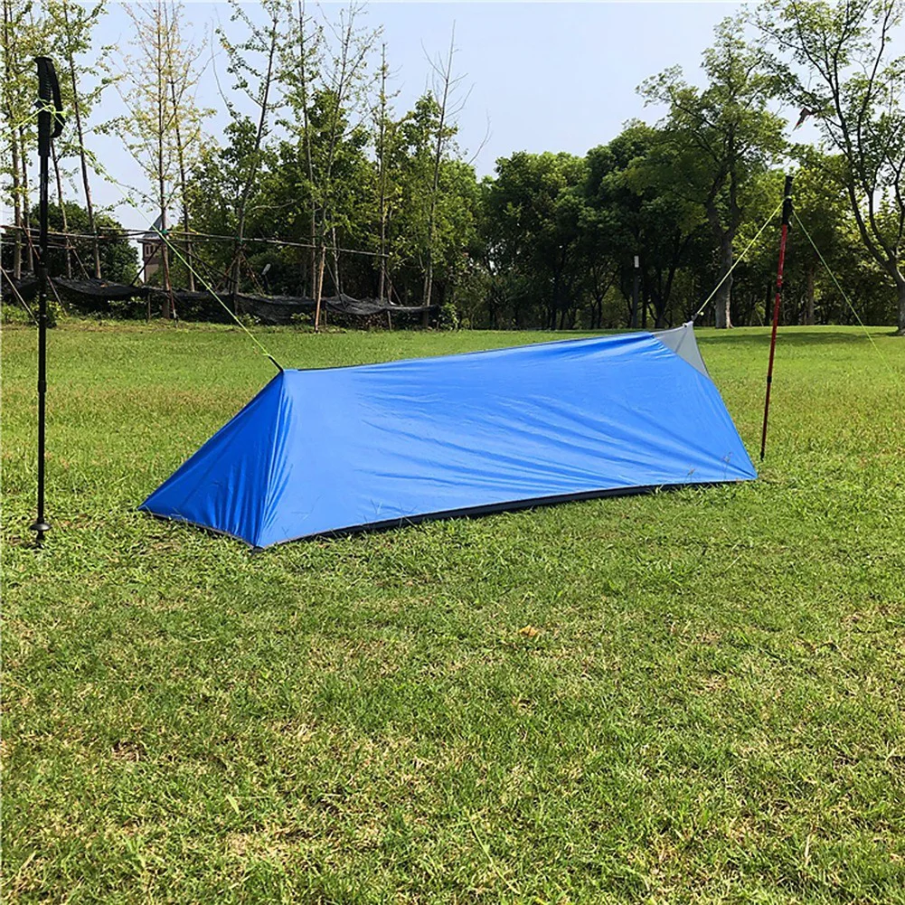 

Ultralight Outdoor Camping Tent Summer Single Person Mesh Inner Vents Net 210D Oxford Cloth PU3000 Waterproof Tent Accessories