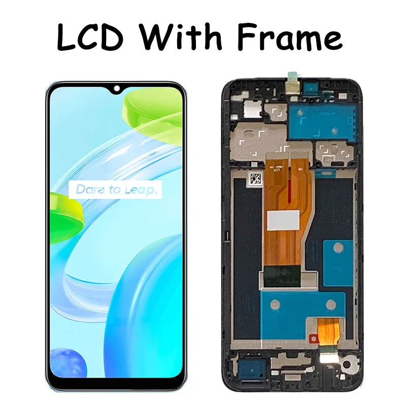 6.5" Screen For OPPO Realme C30 LCD RMX3581 RMX3623 Display Touch Screen For Realme C30s  LCD RMX3690 Screen Replacement 5