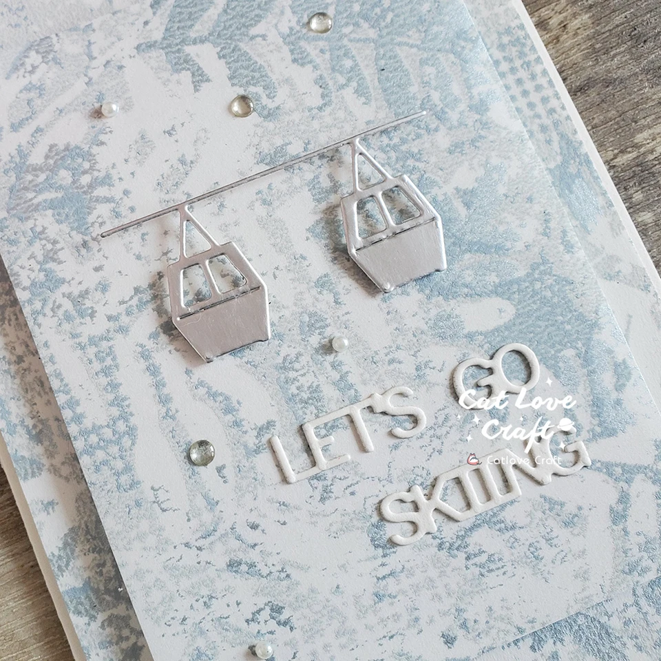 XINGLIDA Metall Stanzschablonen Set - 8 Baby & Kinderwagen Motive Für Karten & Scrapbooking