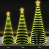 APP Smart Christmas Tree Lights DIY Bluetooth Point Control Symphony LED RGB Light String Christmas Decoration Atmosphere Light 6