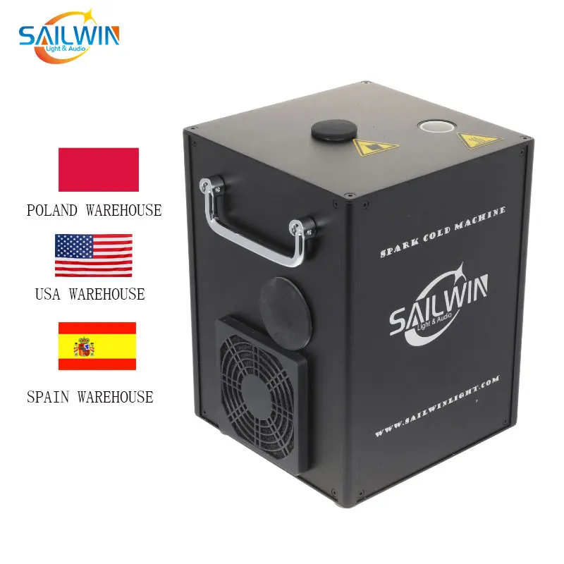 650W 무대 조명 DMX512 무선 콜드 스파크 파이어 머신 스파클러 장비 웨딩..
