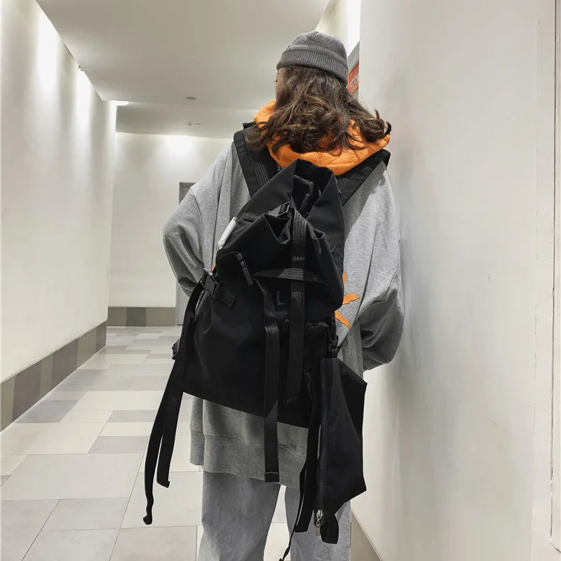 2023-Functional-Hip-Hop-Tactical-Techwear-Backpack-Men-Women-Drawstring ...