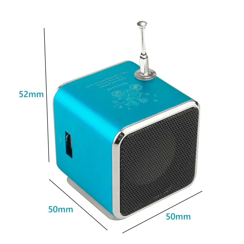 Portable Mini Bluetooth Speaker with FM Radio and LED Display