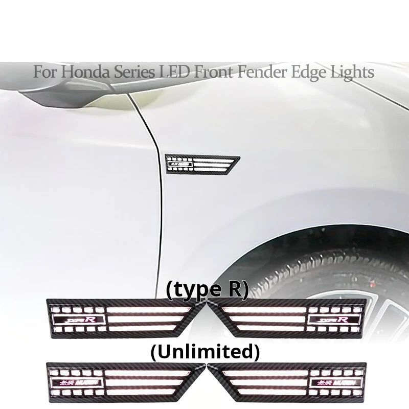 

Suitable For Honda Car Led Fender Lights, Turn Yellow Light Flow Signal Lights, Fender Side Lights, Driving Modification