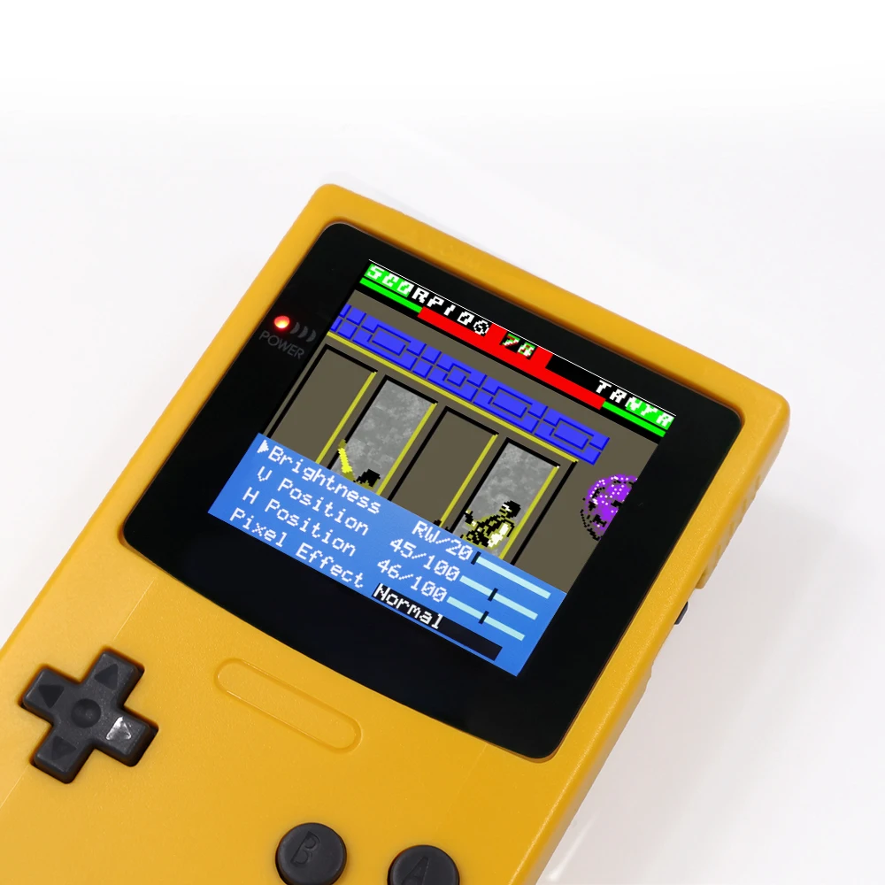 GBC-バックライトLCDディスプレイキット,HISPEEDIDO-Q5画面,IPS,8色