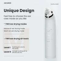 Ear Dryer Bathroom Accessories Ear Cleaning Swimming Bathing Water in Ears Smart Heating Ear Cleaner Silicone Earplugs Loops 2