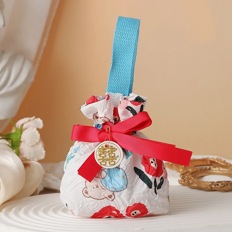 Flannel Candy Bag for Baby Wedding Gift