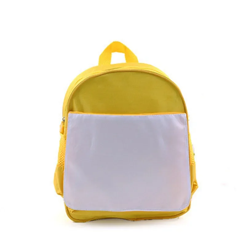 Colorful School Bag for Children Sublimation Blank  Backpack Bookbag For Student Boys Girls  Rucksack Travel Bagpack 5