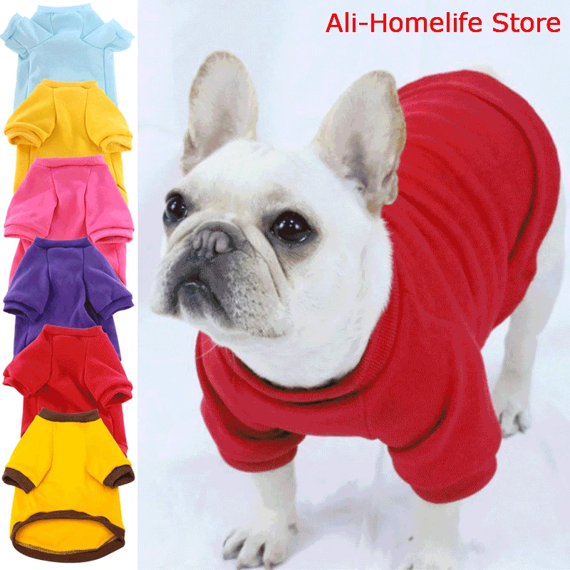 

Pet Cat Dog Sweatshirt Warm Sweater for Dogs Cats Cold Weather Hoodies Thickened Clothes Teddy Apparel Pet Accessories Supplies