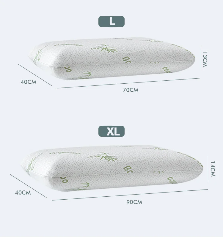 Bamboo Fiber Memory Foam Pillow