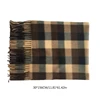 Christmas Long Plaids Blanket 160x30cm Oversized Winter Fall Warm Scarf Big Tartan Scarves Wrap Shawl Classical Tassels 3