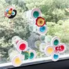 3PC Set Suction Cup Spinning Cartoon Animal Spinner Toys For Kids Window High Chair Tray Bath Table Travel for Children Gift 3