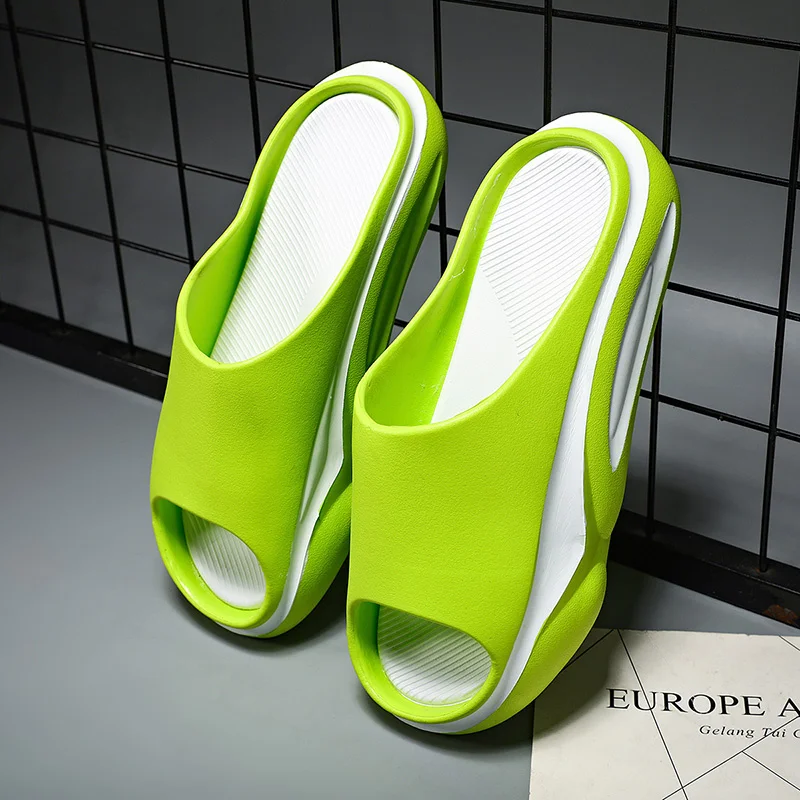  Slip Slippers for Men Non-Slip With Thick SoleSlipper for Indoor  Outdoor Soft Foam Sliders_voghion.com