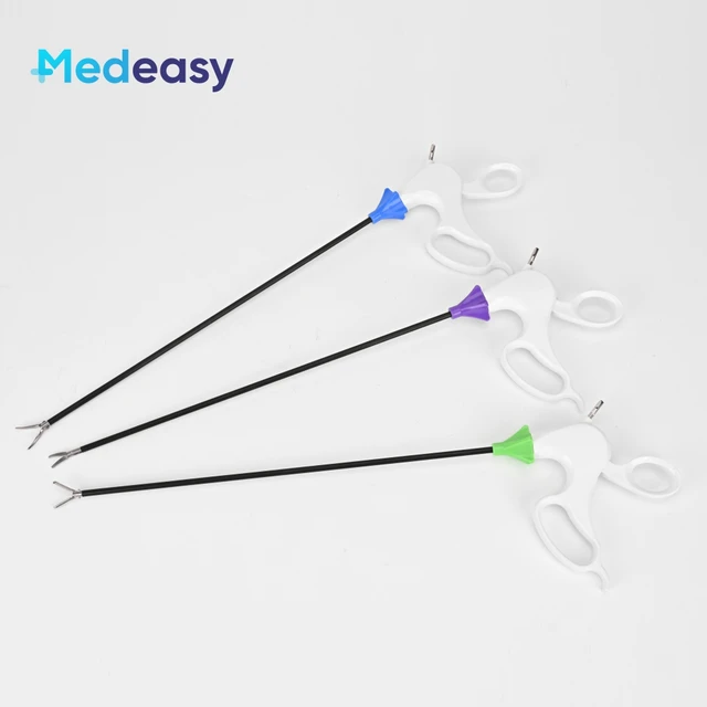 Laparoscopic Simulation Trainer Tools Laparoscopy Training Instruments Forceps Grasper/Dissector/Scissors Curved/Needle Driver 5