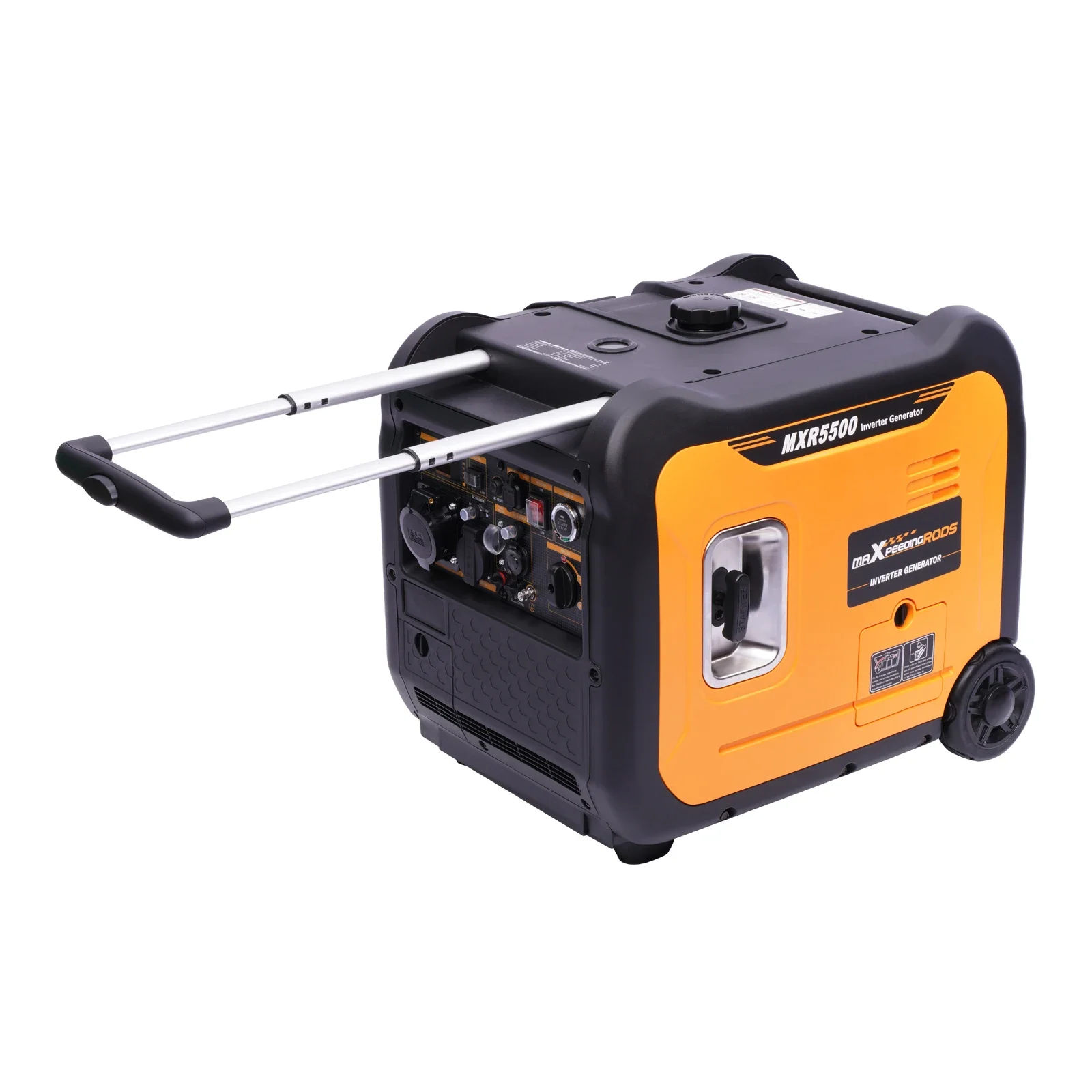 

Portable Gasoline Inverter Generator 5500W Max 5000 Watt Electric Start Parallel