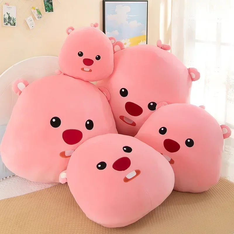 

Новая периферическая Подушка-Бобр Loopy Miniso, подушка для сна, милый подарок на Рождество и новый год