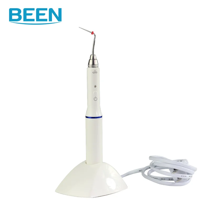 Hot Melt Dental Gum Cutter๏ผCordless Wireless Gutta Percha Obturation System Endo Heated Pen 2Tips Green White 110V 220V