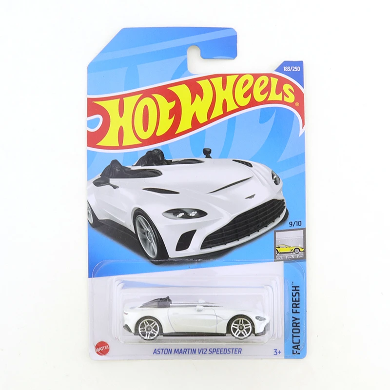 

2022 Hot Wheels ASTON MARTIN V12 SPEEDSTER #183/250 Factory Fresh 9/10 Mini Alloy Coupe 1/64 Metal Diecast Model Car