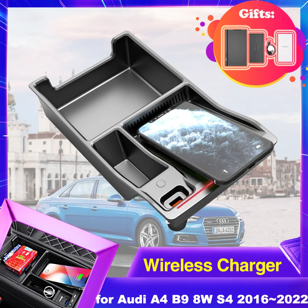 Wireless Charging Pad S4 Car Charger Wireless Charger Cell Phone