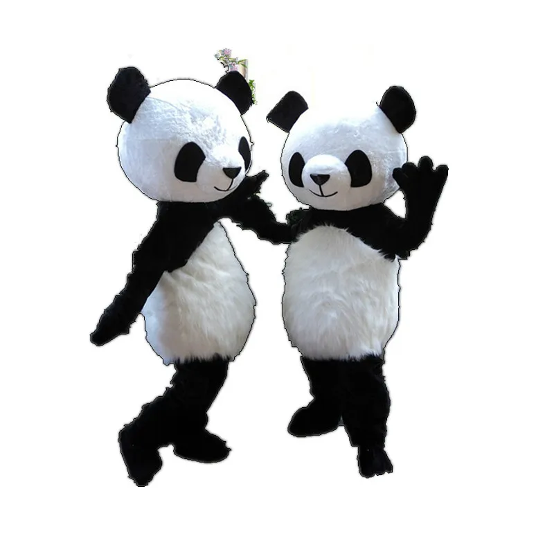 Panda Mascot Costume Cosplay Party Xmas Dress Outfit Advertising Halloween Adult 