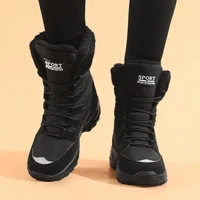 Women's Boots Winter High Quality Keep Warm Mid-Calf Waterproof Snow Boots Women Comfortable Ladies Thigh High Hiking Boots - Image 6