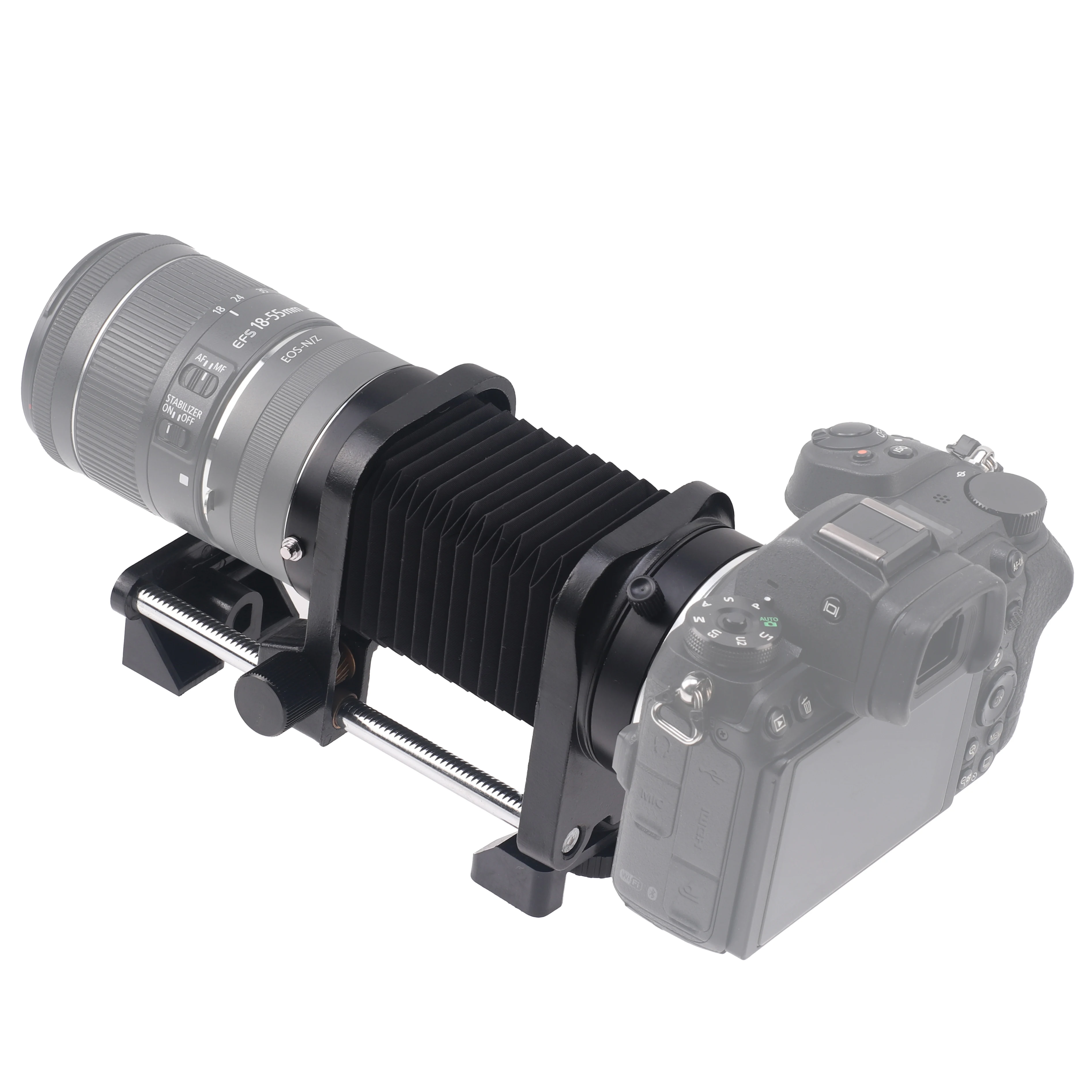 Dual-track close-up skin cavity macro skin cavity macro adapter ring