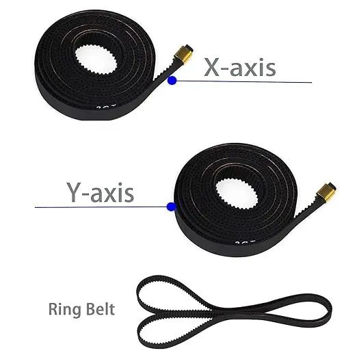 Ender 3 V3 KE X+Y-Achsen-Synchronriemensatz und Ring-Synchronriemen für Ender 3 V3 KE/S1/SE/V2 Creality 3D-Druckerzubehör – Detail 2