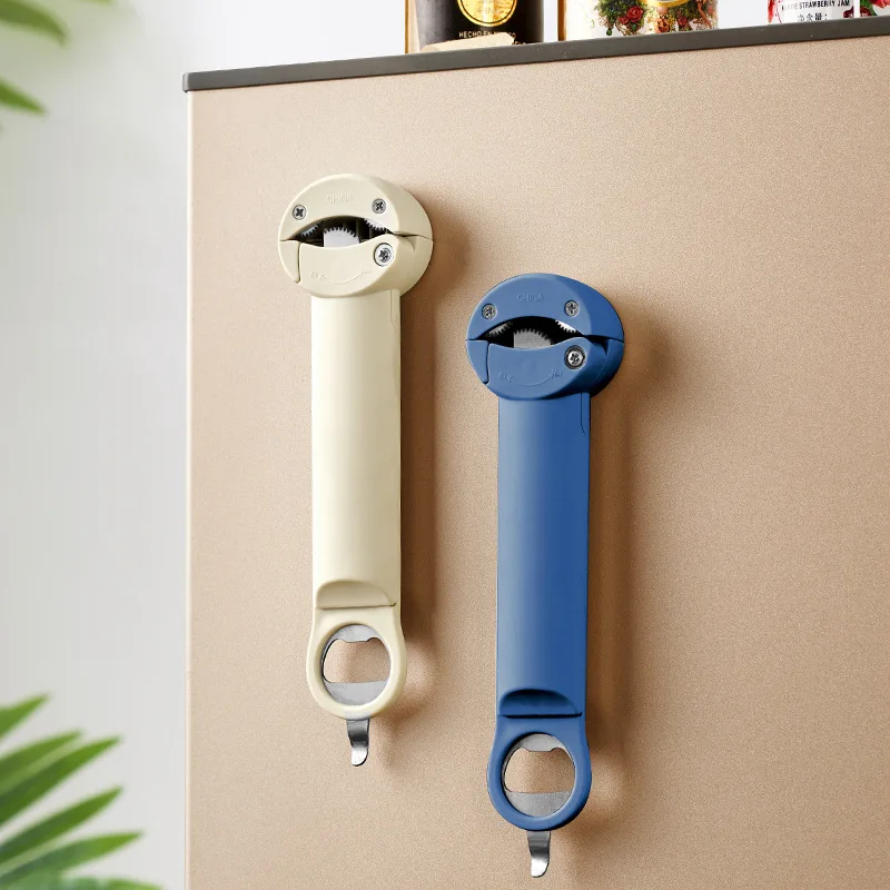 Magnetic Multifunction Jar Opener Beverage Bottles Wine Openers Jar Opener Kitchen Gadgets Bar Supplies bottle opener,wine opener,wine corkscrew