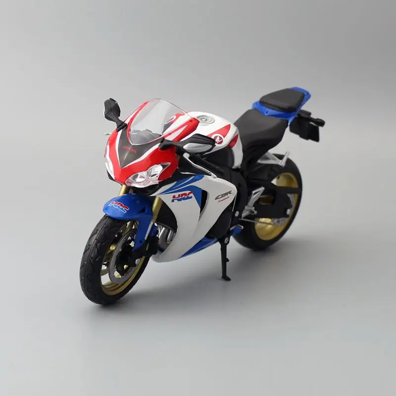 

AUTOMAXX Toy Diecast Metal Motorcycle Model 1:12 Scale Honda CBR 1000RRR HRC Racing Fireblade Educational Collection Gift