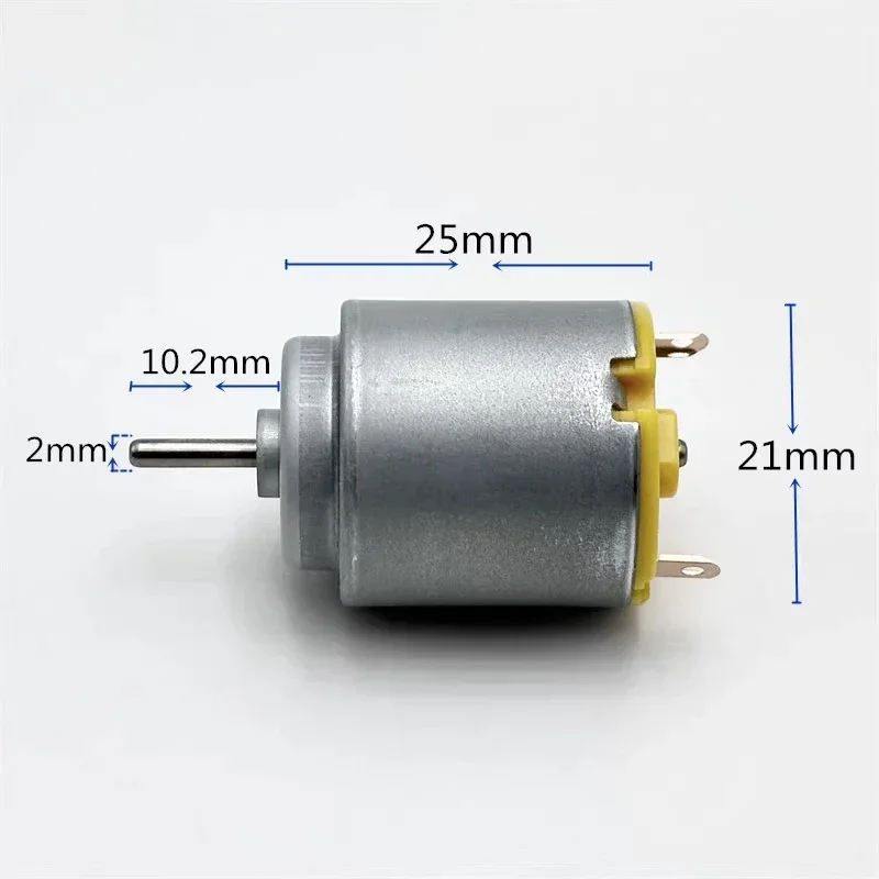 S.M.C 미니 R140 모터 RP140-UN/12300 원형 스핀들 DC 3V-12V 11500RPM 21mm DIY 취미용 장난감 팬 모델 마이크로 모터 DIY 프로젝트용