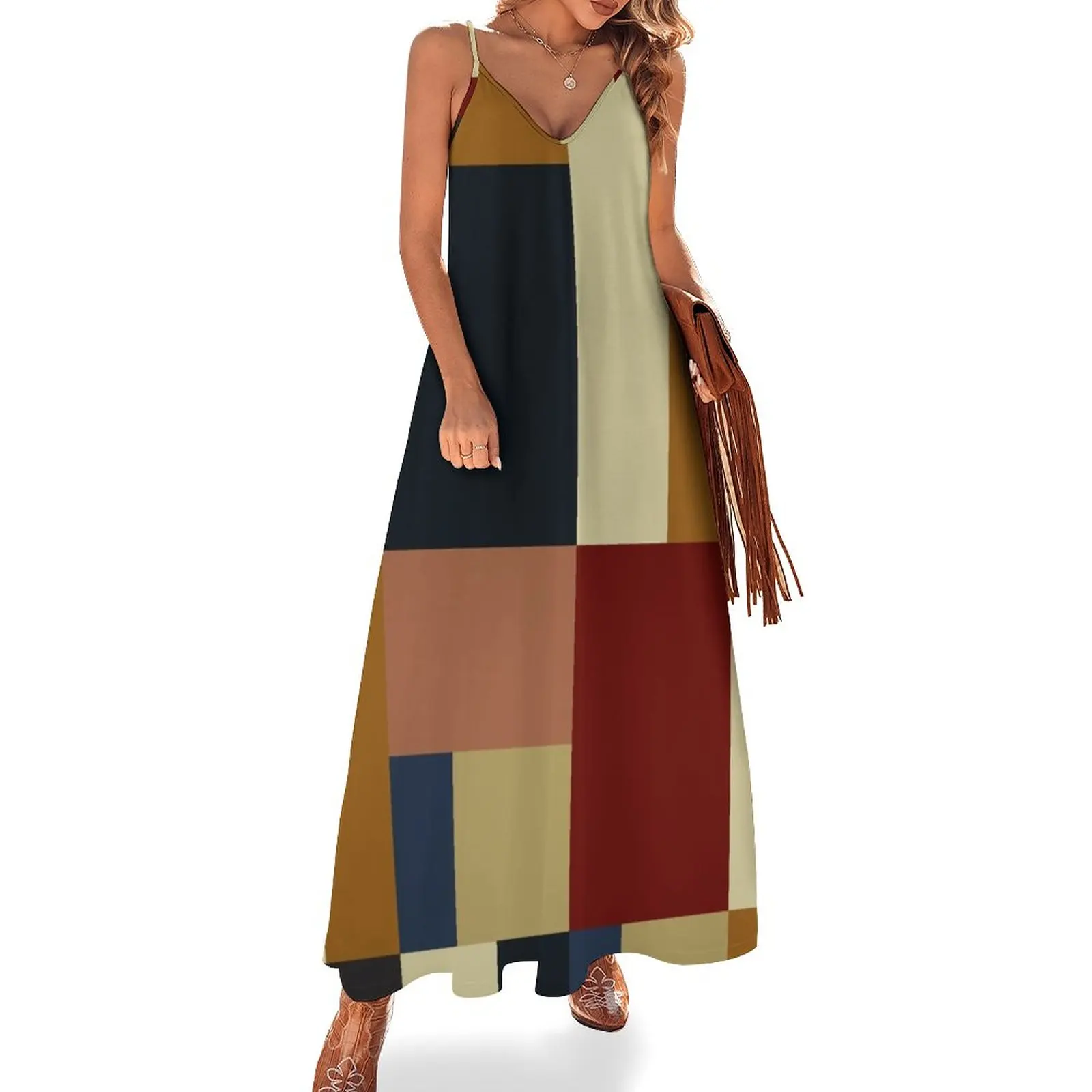 

New BAUHAUS DAYLIGHT Sleeveless Dress Clothing women dresses Summer skirt