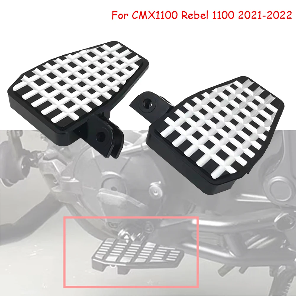 

Motorcycle Foot Peg Pedal Footrest Extension Footpeg Enlarger Anti Slip Foot Rest For Honda CMX1100 Rebel 1100 2021-2022