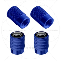Premium Aluminum Car Tire Valve Caps - Set of 4 Stylish Air Dust Covers Accessories (J)