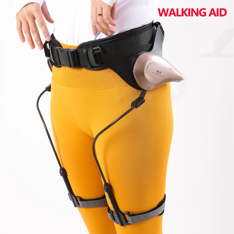 

Stroke Hemiplegia Walker Walking Aid Bionic Body Power Walking Aid Training Lower Limb Leg Old Man Rehabilitation Exercise