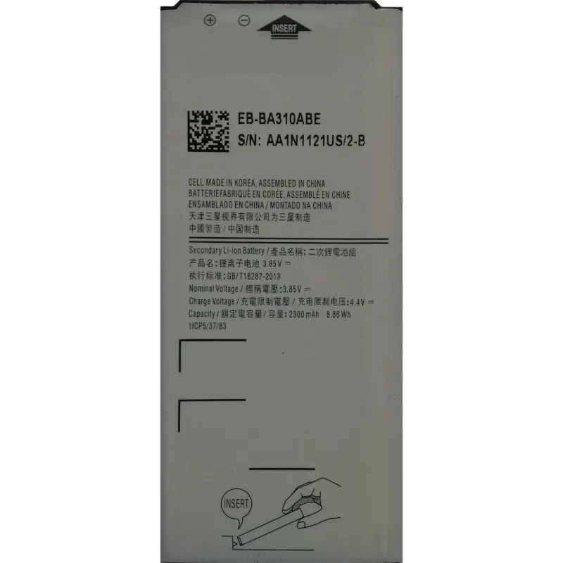Аккумуляторная батарея EB-BA310ABE для Samsung Galaxy A3 (2016) SM-A310F ( SM A310F A310 GalaxyA3 310 BA310 BA310ABE ) |