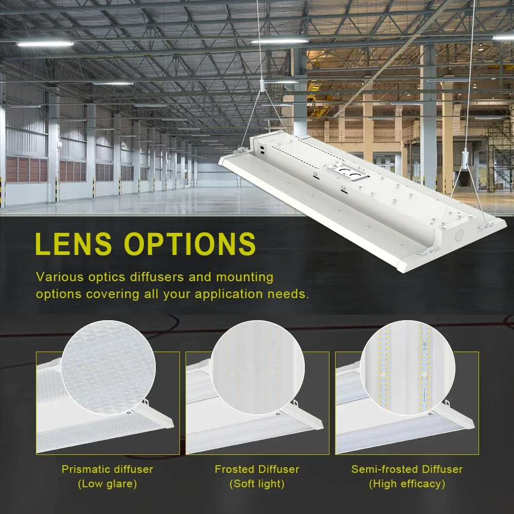 Stock Industrial Lighting 210W 30600Lm Linear High Bay