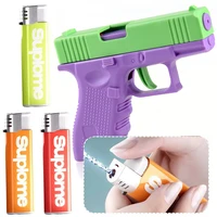 Kids Toy Fun pranks Lighter Press To Spray Water Party Favors Trick Treat Prank Gadgets Funny Toys Water Shooting Toy water guns 1