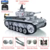 Heng Long HL 1/16 FPV Snow 7.0 Upgraded Panzer III H RTR RC Tank 3849 360° Turret Remote Control Military Car Toys Gifts 1