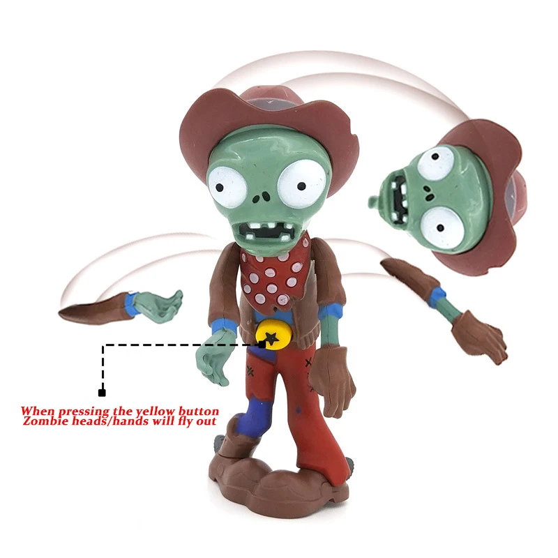 Plants vs. Zombies Pirate Zombie Action Figure - Children's Game Toy Gift