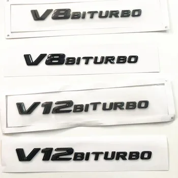 Emblema lateral do pára-choque do carro do ABS, emblema para Mercedes AMG C63, E63, S63, G63, GLS63, W205, W204, W167, W213, W22 1