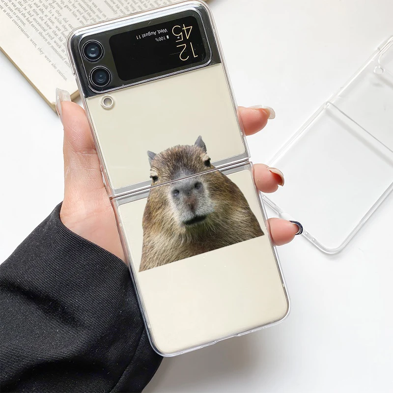 Cute Cartoon Capybara Fashion Phone Case - Funny Gift PC Cover