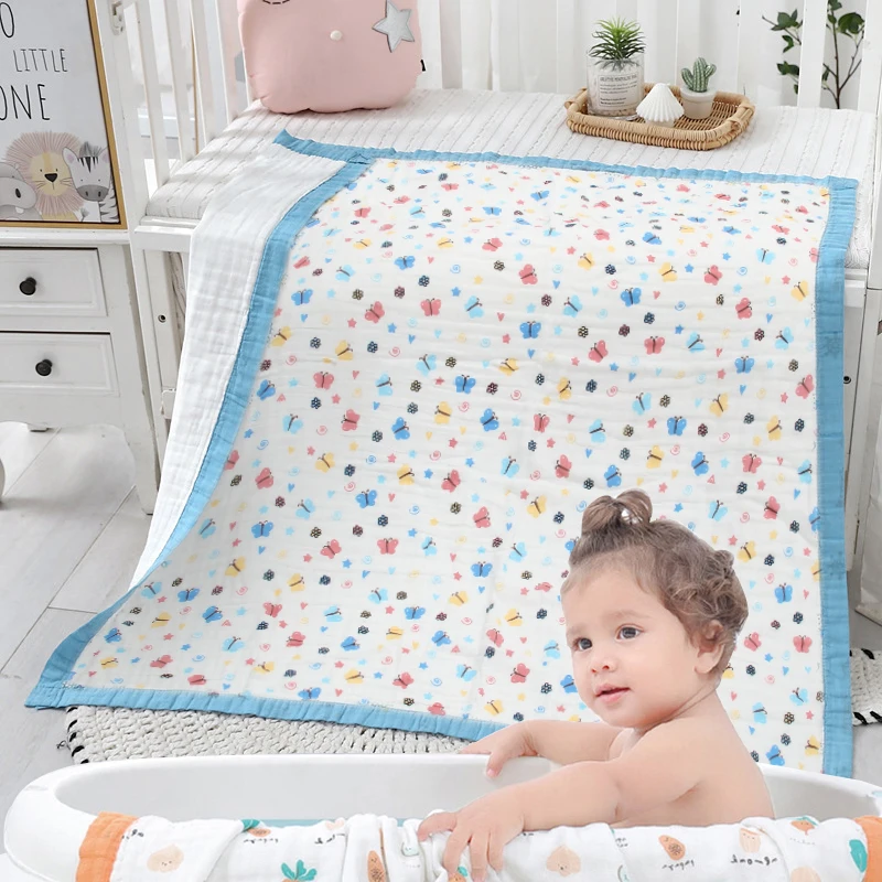 Couverture Mousseline Bébé 3 Couvertures Mousseline Peepeemax 100x100cm - Lange Bébé Ultra Doux Absorbant Pour Emmaillotage Lange Xxl - 8