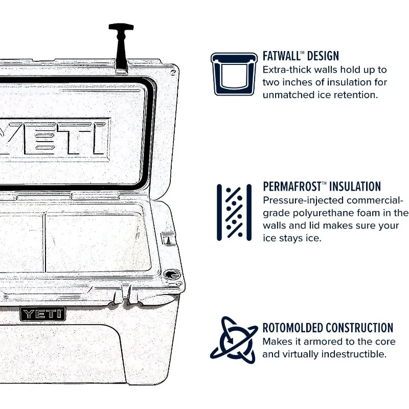 YETI Tundra 110 Cooler - White