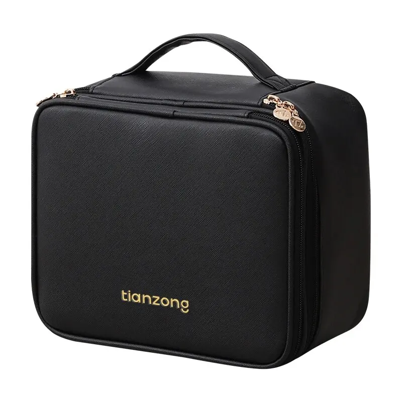 여성용 메쉬 화장품 가방, 여행용 메이크업 보관 가방, 정리함 메이크업 파우치, 휴대용 샤워 가방, 의류 보관 토트백 10 Tianzong 여성용 메이크업 가방, 화장품 여행 메이크업 케이스, 대형 여행 세면 용품 가방, Di 브러시 거치대
