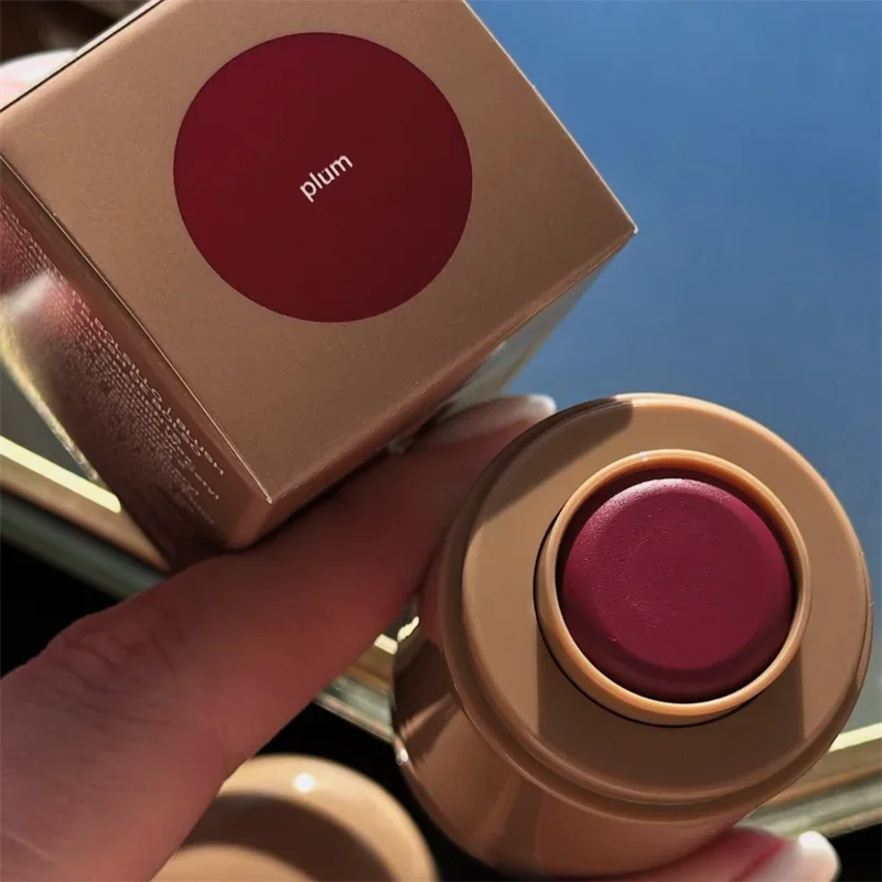 Blusher Rouge Powder Pocket Blush Lip Gloss Cheek Hydrating Stick Natural Cream Lipstick Cheek Easy Apply Color Makeup