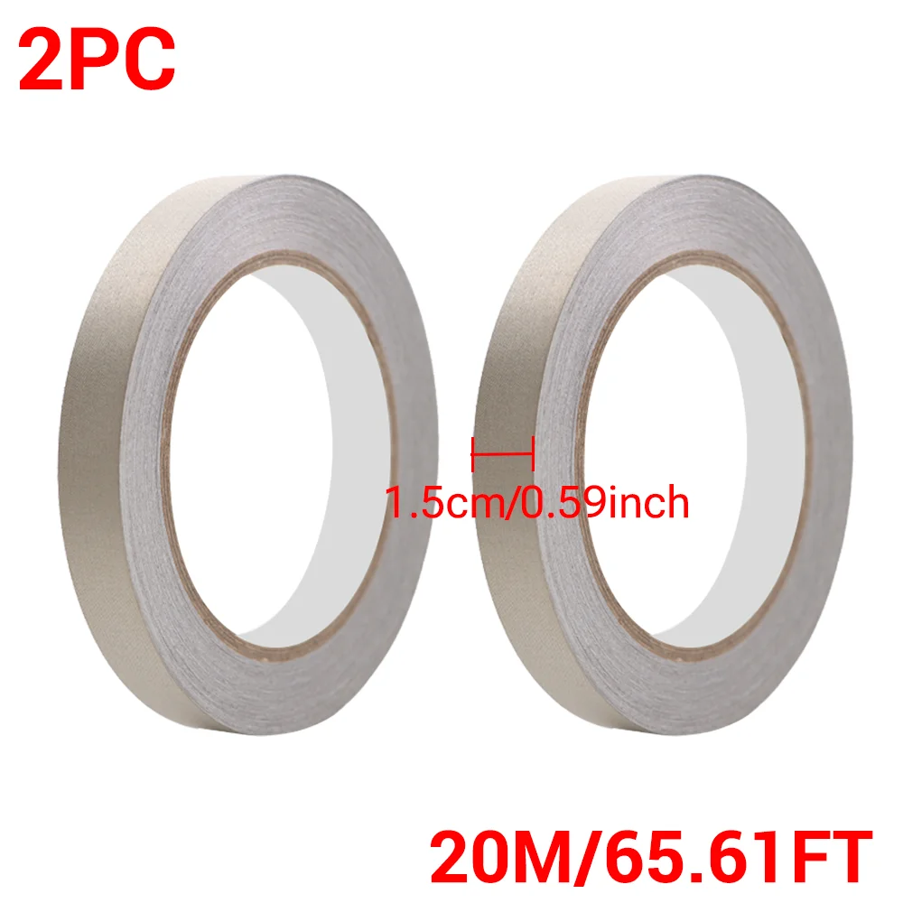 Double Conductive Faraday Fabric Tape for LCD Repair and EMI Shielding