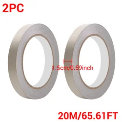 Double Conductive Faraday Fabric Tape for LCD Repair and EMI Shielding (1.5cmx20mx2pc)