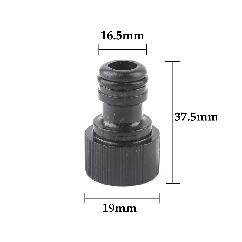 3pcs Plastic Female And Male Thread Garden Hose Connector Garden Quick Connector Faucet Hose Connector Repair Water Tap Adapter