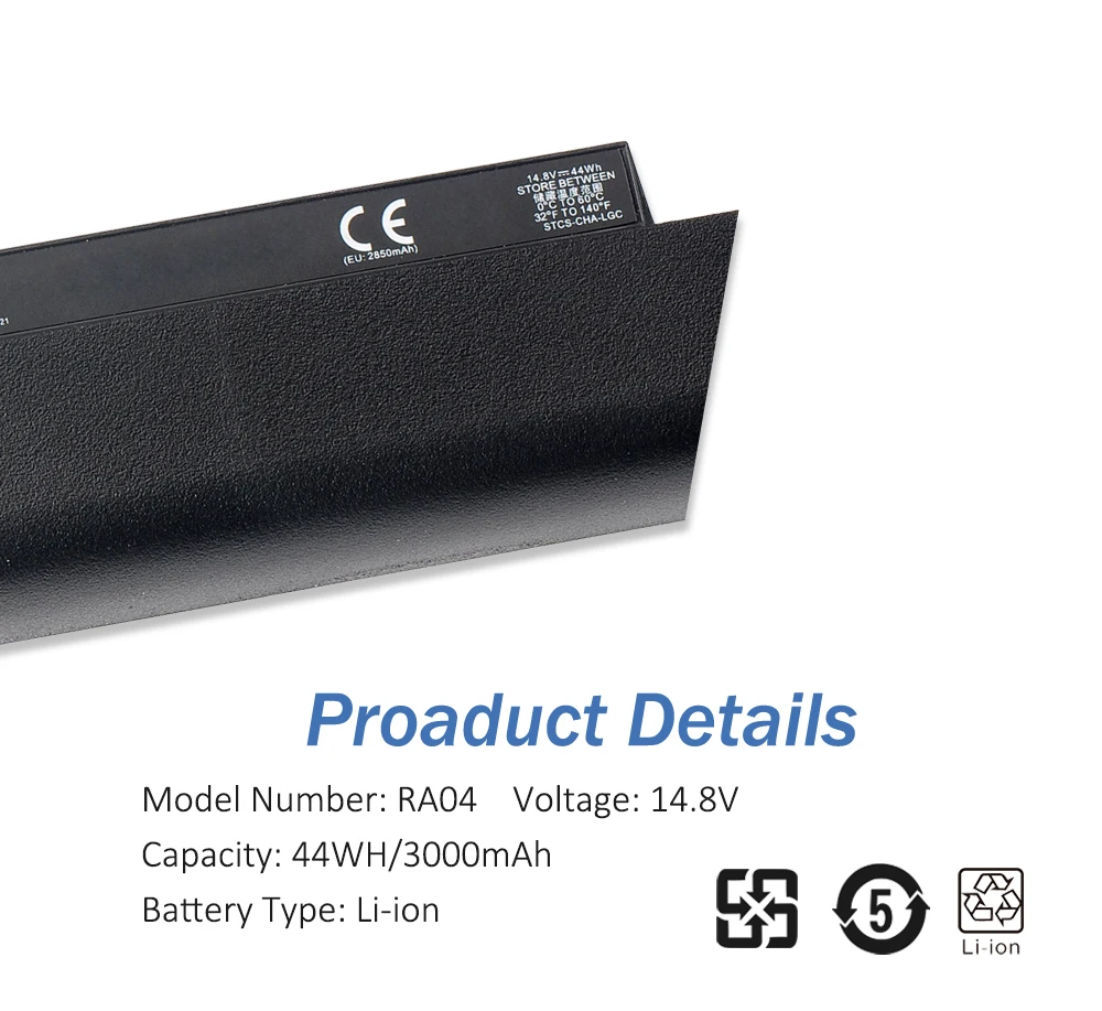 Рисунок 2 - ETESBAY RA04 44WH 3000mAh 14